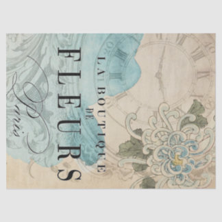 La Boutique Floral Decoupage Sheet