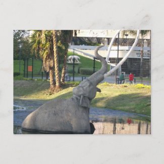  LA BREA TAR PITS #1 Postcard