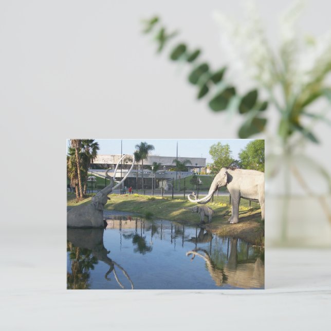  LA BREA TAR PITS #2 Postcard (Standing Front)