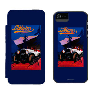 La Buize Lyon Vintage PosterEurope Wallet Case For iPhone SE/5/5s
