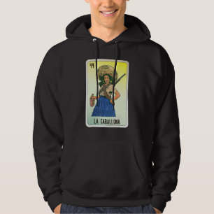 La Caballona Mexican Slang Lottery Bingo Cards Hoodie