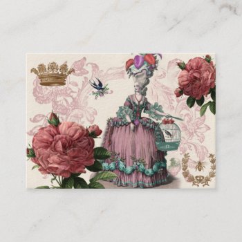 La Cage Aux Oiseaux (the Bird Cage) Business Card by WickedlyLovely at Zazzle
