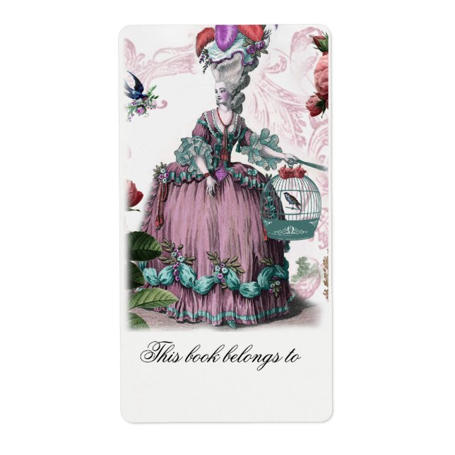 la cage aux oiseaux (The Bird cage) Label (Front)