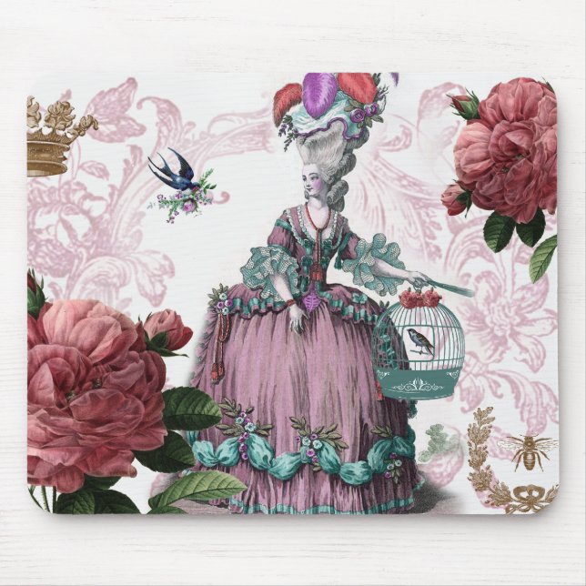 la cage aux oiseaux (The Bird cage) Mouse Pad (Front)