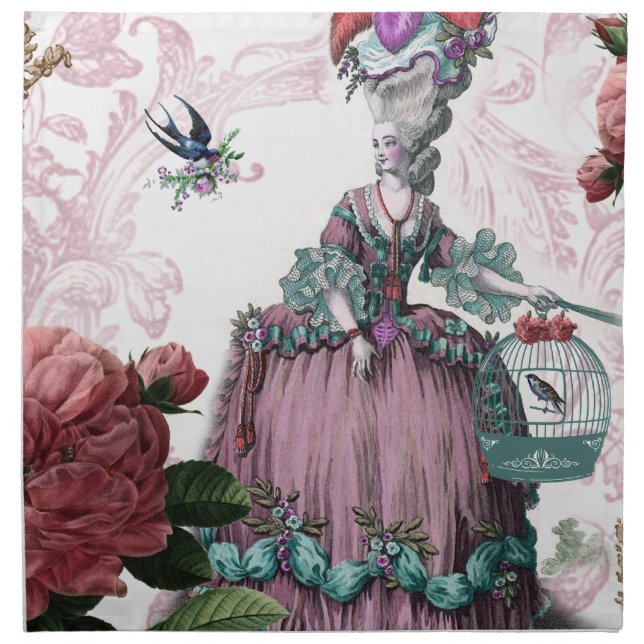 la cage aux oiseaux (The Bird cage) Napkin (Front)