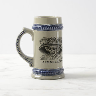 La Calavera Catrina Beer Stein