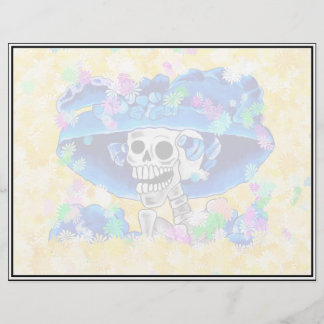 La Calavera Catrina - Laughing Skeleton Woman