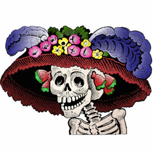 La Calavera Catrina [magnet sculpture] Statuette