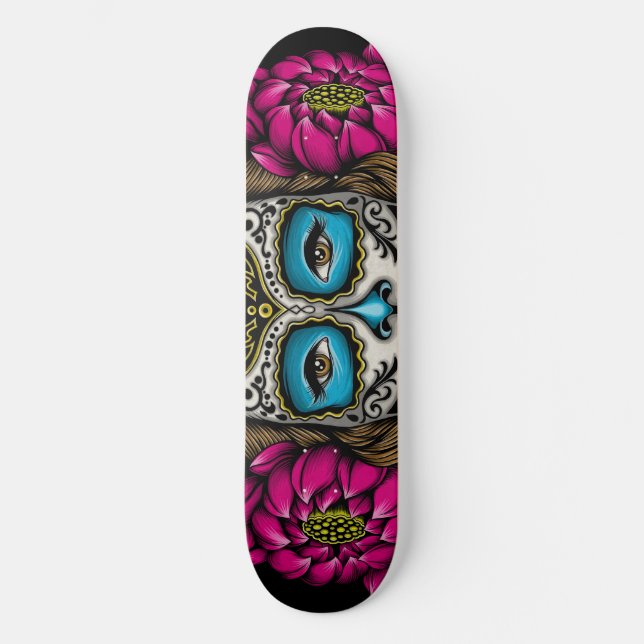 La Calavera Catrina Skateboard (Front)
