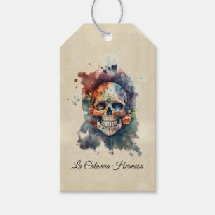 La Calavera Hermosa, custom Gift Tags