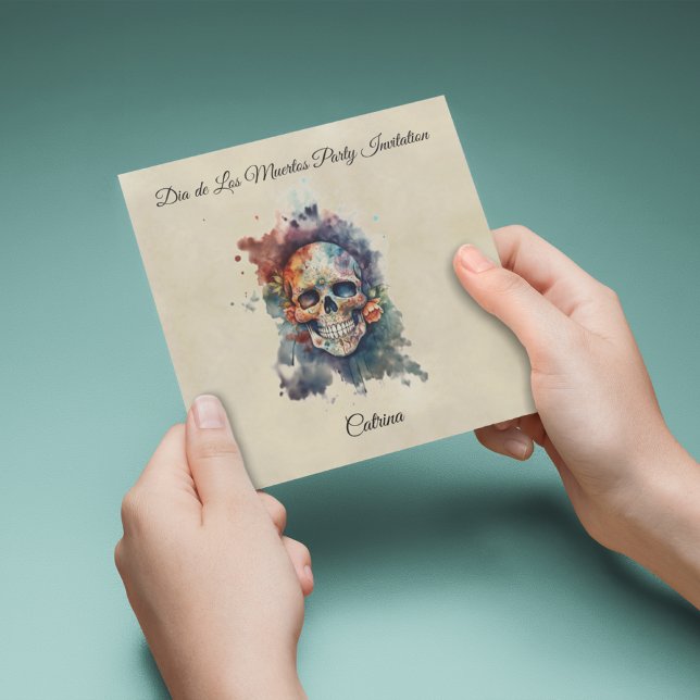 La Calavera Hermosa, custom Invitation (Creator Uploaded)