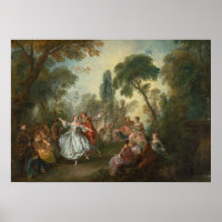 La Camargo Dancing - Nicolas Lancret Fine Art