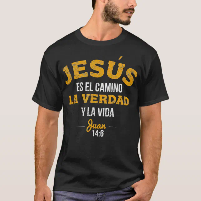 La Camisa de Jesus en Espanol Christian Spanish T-Shirt Zazzle