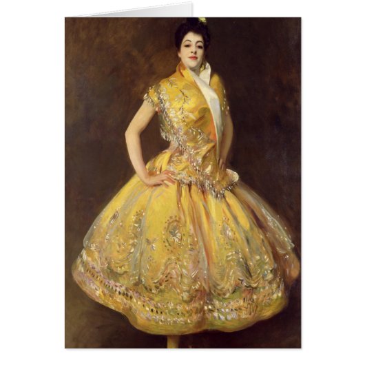 La Carmencita, 1890 Cards (Front)