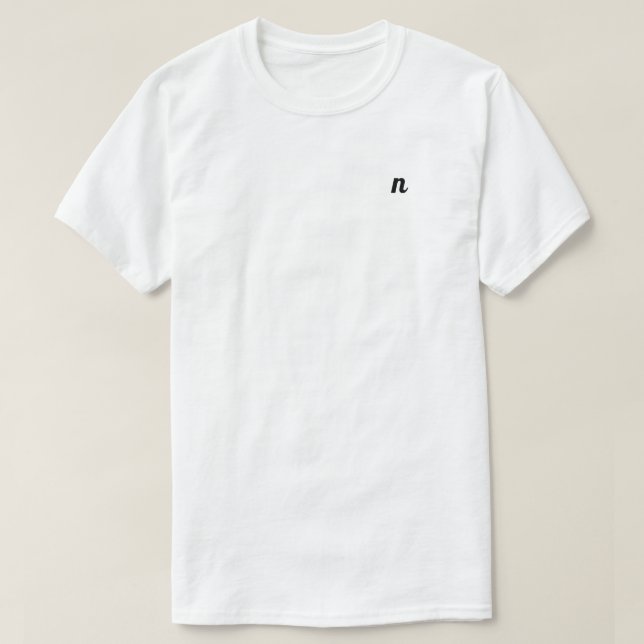 La Casa – Elegant Calligraphy Art T-Shirt (Design Front)