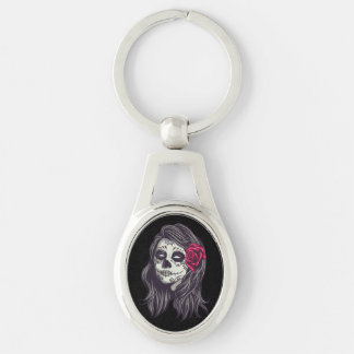 La Catrina - Dia De Los Muertos Keychain