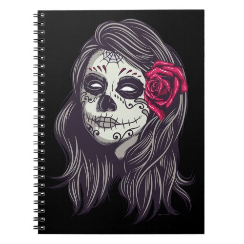 La Catrina _ Dia De Los Muertos Notebook