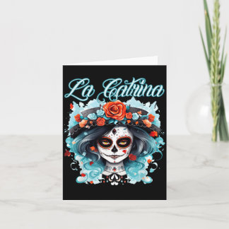 La Catrina Dress Stylish Day Of The Government Card