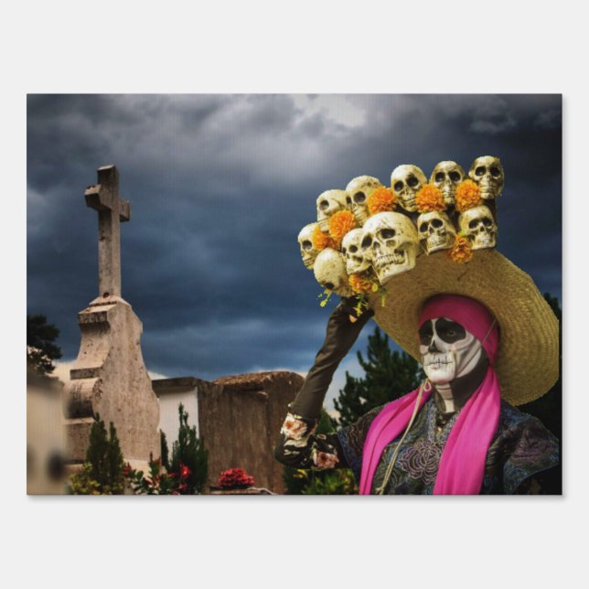 La Catrina-turn sign for a Double Take  (Front)