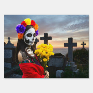 La Catrina-turn sign for a Double Take