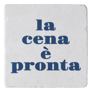La Cena E Pronta Apron Trivet