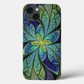 La Chanteuse IV Abstract Stained Glass Pattern Case-Mate iPhone Case (Back)