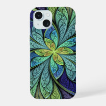 La Chanteuse IV Abstract Stained Glass Pattern