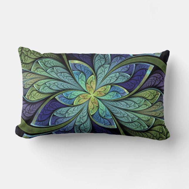 La Chanteuse IV Lumbar Support Throw Pillow (Front)