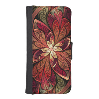La Chanteuse Rouge Wallet Phone Case For iPhone SE/5/5s