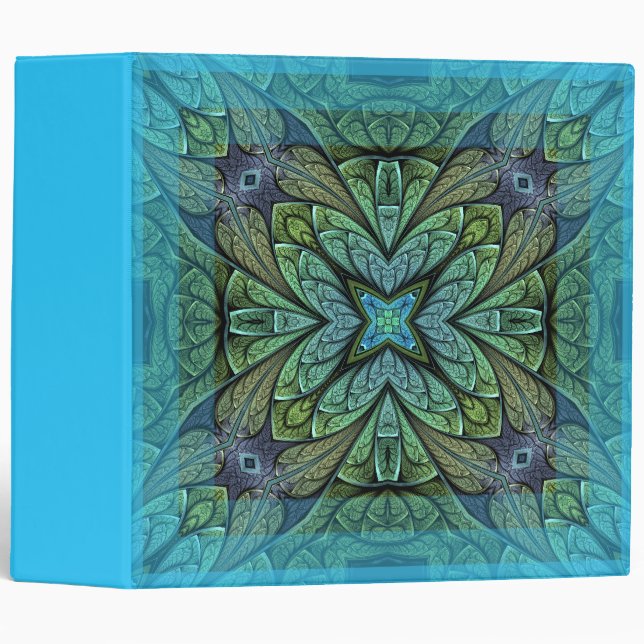 La Chanteuse V Turquoise Binder (Front/Spine)