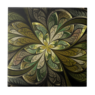 La Chanteuse Vert Ceramic Tile