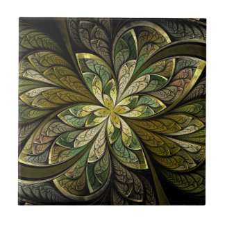 La Chanteuse Vert Ceramic Tile