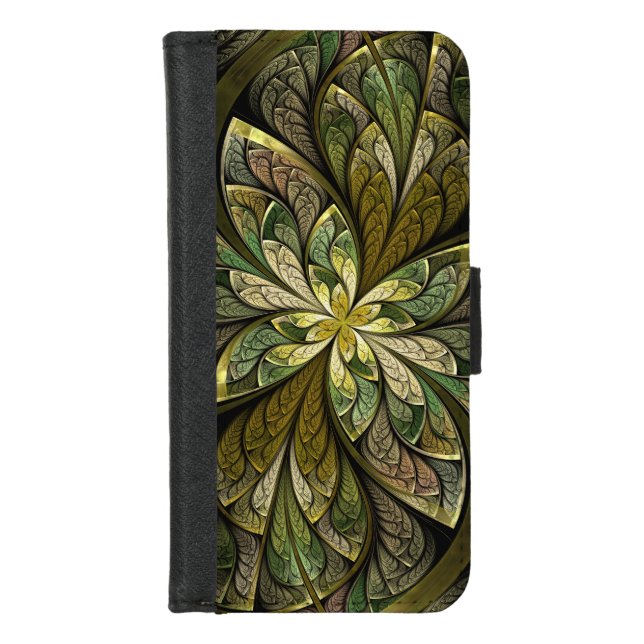 La Chanteuse Vert iPhone 6 Wallet Case (Front)