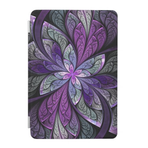 La Chanteuse Violett Purple Abstract iPad Mini Cover