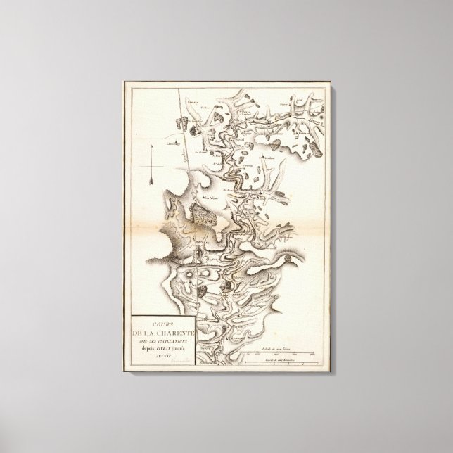 La Charente Canvas Print (Front)