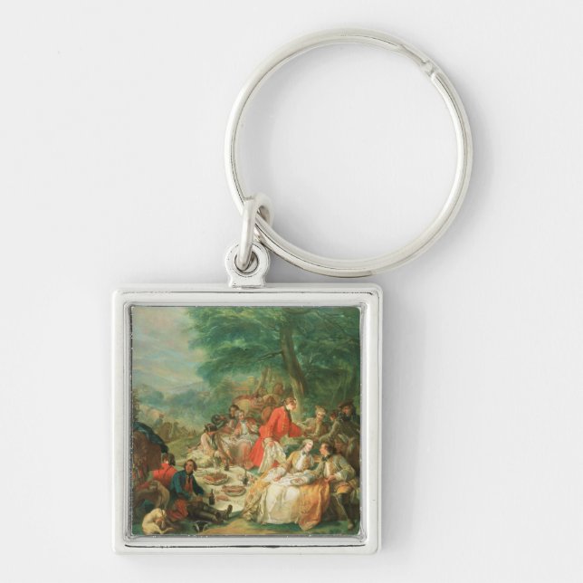 La Chasse, 18th century Keychain (Front)