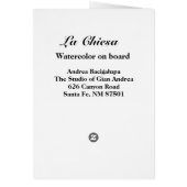 La Chiesa Cards (Back)