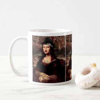 La Chola Mona Lisa Coffee Mug