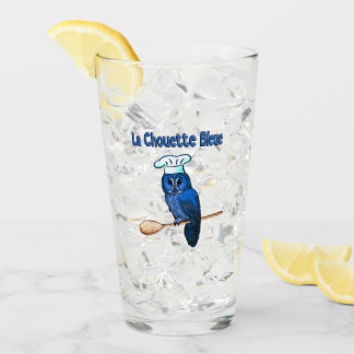 La Chouette Bleue Cafe Glass