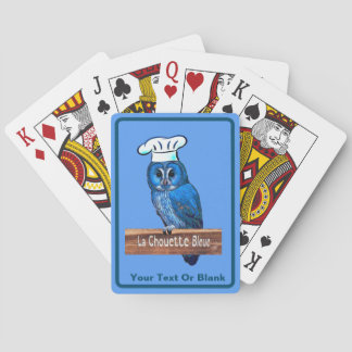 La Chouette Bleue Cafe Poker Cards