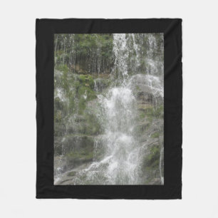 La Chute Waterfall in Forillon National Park Fleece Blanket