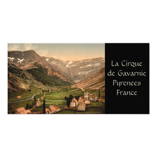 La Cirque de Gavarnie, Pyrenees, France Card (Front)