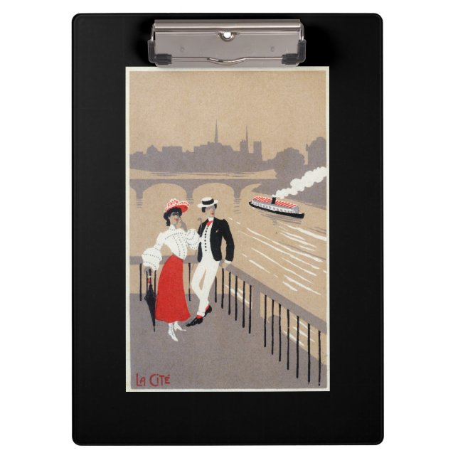 La Cite Art Deco Scene Clipboard (Front)