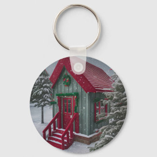 La clé de Noël/ / The Key of Christmas.  Keychain