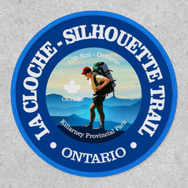 La Cloche-Silhouette Trail (Hiker C) Patch (Front)