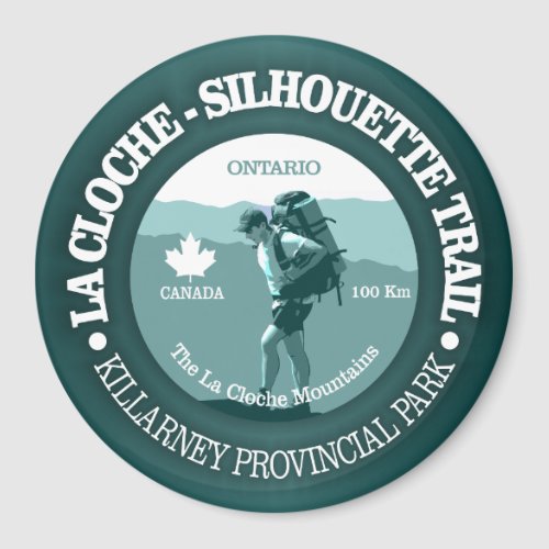 La Cloche _ Silhouette Trail T Magnet