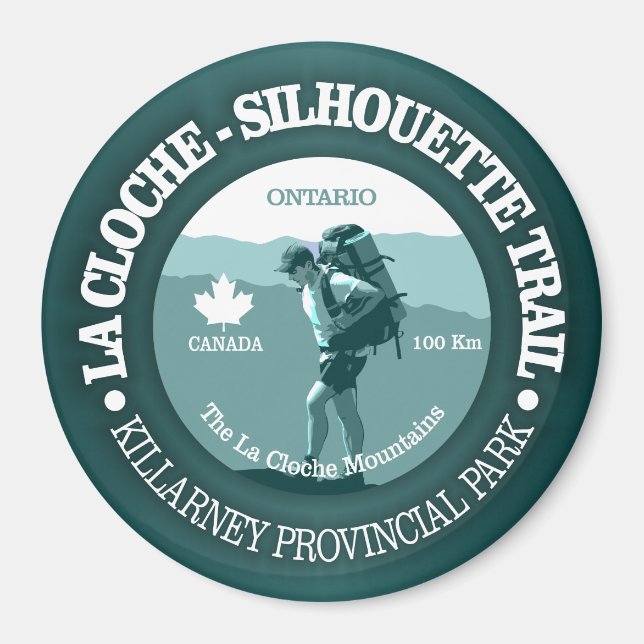 La Cloche - Silhouette Trail (T) Magnet (Front)