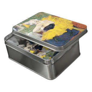 La Clownesse (Clown) Cha-U-Kao by Toulouse Lautrec Jigsaw Puzzle