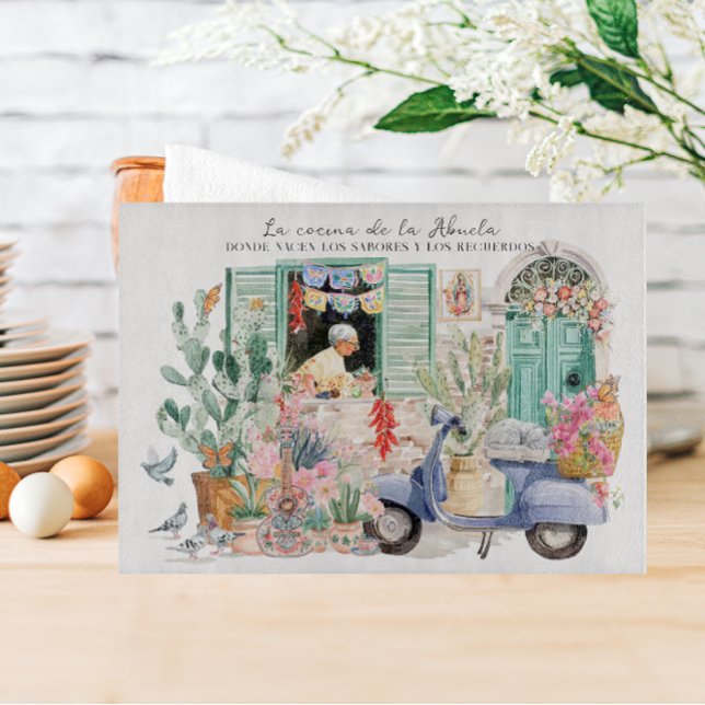 La Cocina de la Abuela | Mexican Home Cutting Board (Creator Uploaded)