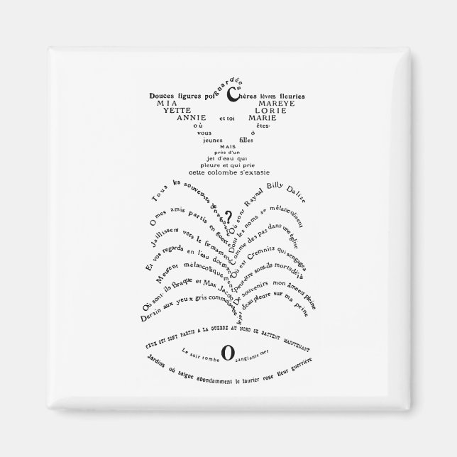 La Colombe poignardée et le Jet d’eau Magnet (Front)